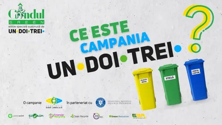 VIDEO | Geanin Șerban, președinte Asociația OIREP Ambalaje, despre campania „Un’. Doi. Trei”: „Când vrei să arunci un deșeu, aruncă-l unde trebuie”