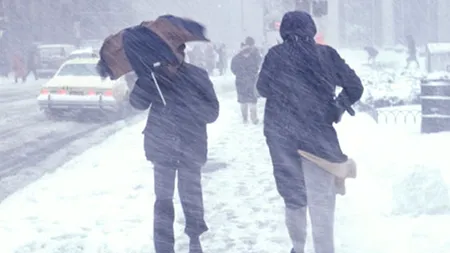 Europa de Est, PARALIZATĂ de furtuni de zăpadă și rafale violente de vânt