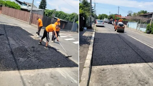 (P) Infrastructură Sector 5: Se continuă intervențiile pentru îmbunătățirea infrastructurii rutiere
