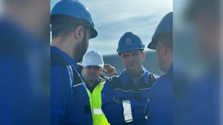 Sebastian Burduja, vizită de lucru la Caragele: ”Este un obiectiv de importanţă strategică pentru România”