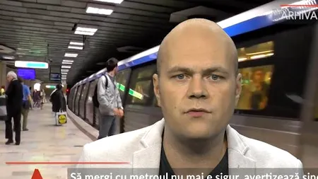 Să mergi cu metrou nu mai e SIGUR, spun sindicaliștii, care au pichetat Ministerul Transporturilor