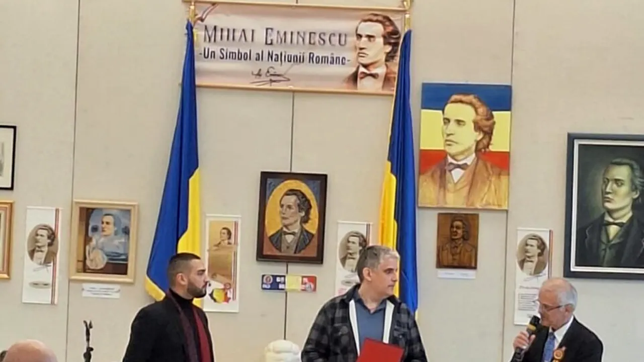 Claudiu Dumitrache a lansat Acatistul simbolic al lui Eminescu | Acad. Ioan-Aurel Pop: „A fost și este adorat de mulți români ca un sfânt”