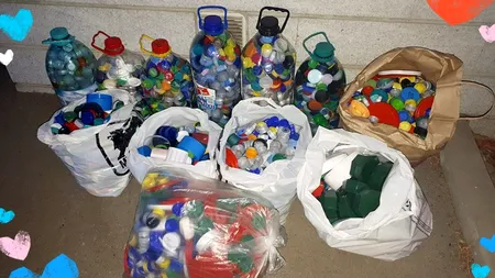 RESPONSABILITATE SOCIALĂ. Capacele de plastic reciclate chiar pot salva vieți