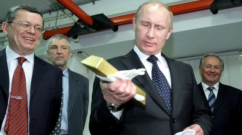 Putin consolidează rezervele de aur ale Rusiei, înaintea unor transformări majore la nivel global
