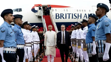 Keir Starmer efectuează o vizită de două zile în INDIA/ Londra și New Delhi își consolidează parteneriatul comercial