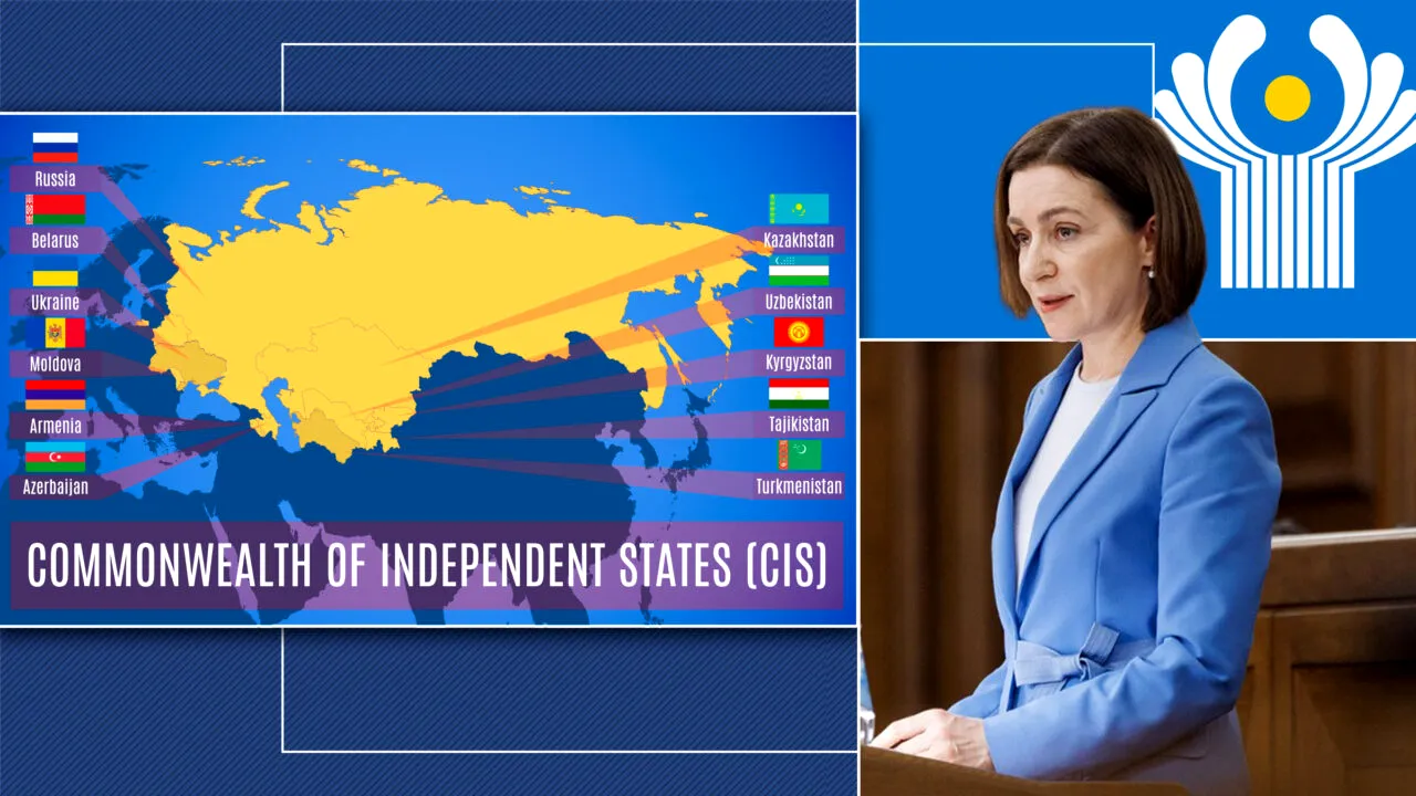 Republica Moldova se retrage din Comunitatea Statelor Independente după 32 de ani