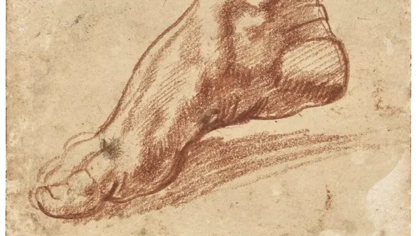 O schiță de Michelangelo a fost vândută la licitație cu o sumă record. Câteva zeci de milioane de euro pentru o lucrare de câțiva centimetri. Ce o face atât de valoroasă