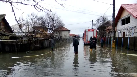 Vremea. Cod roșu de inundații în vestul țării