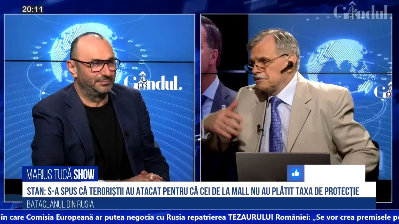POLL Marius Tucă Show: „Cine credeți că se află în spatele atacului terorist de la mall-ul din Moscova?”. Care au fost variantele de răspuns