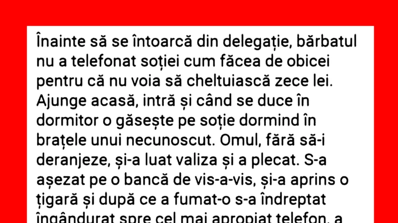 Bancul de sâmbătă | Dilema celor 10 lei