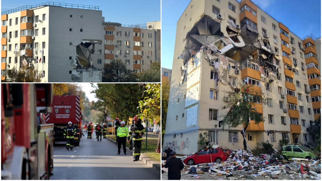 Un tânăr a intrat în blocul din Rahova, la o zi după dezastru, pentru a recupera rochia de mireasă a viitoarei sale soţii. „Emoție pură”