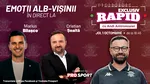 „EXCLUSIV RAPID” revine astăzi! Marius Bilașco și Cristian Șoaita, invitații ediției