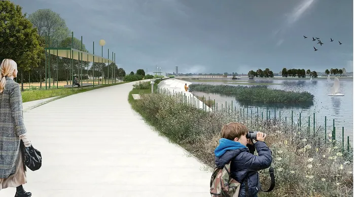 FOTO - Cum va arăta Lacul Morii. Primar: „O echipă mixtă Belgia – România a câștigat concursul de soluții pentru amenajare” / Sursa foto: Facebook Ciprian Ciucu