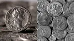 Un arheolog amator a descoperit 943 de monede romane pe un câmp din Germania. Monedele spun povestea a 300 de ani de istorie romană
