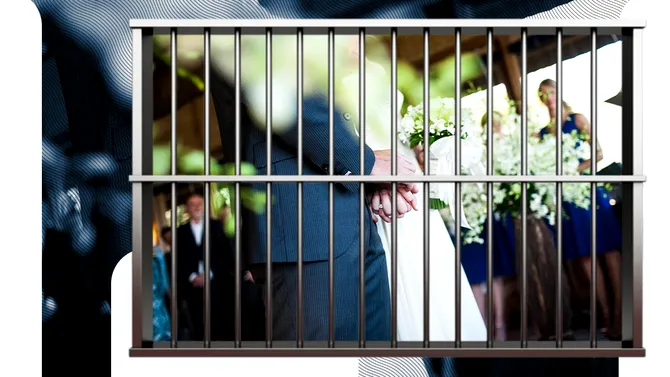 Un criminal odios se însoară cu o ucigașă condamnată pe viață, la Penitenciarul Arad. Bărbatul divorțează de o altă deținută periculoasă
