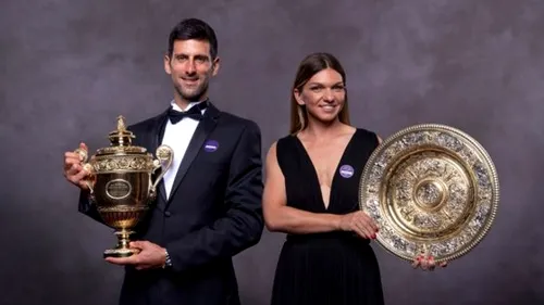Simona Halep și Novak Djokovic au participat la Dineul Campionilor, de la Wimbledon - FOTO 