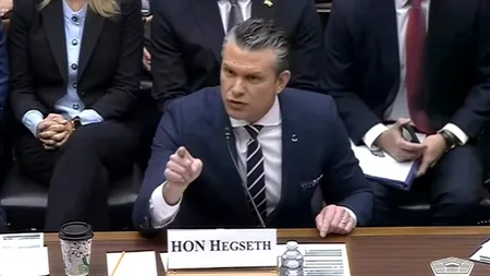 Pete Hegseth vrea 1,5 trilioane $ pentru apărare în 2027: Ducem un război existențial cu Iran. Aliații care nu ne ajută se vor confrunta cu consecințe