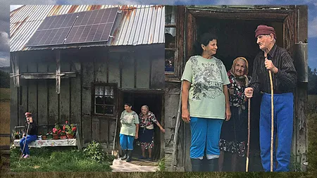 VIDEO EXCLUSIV | Cum să ai curent în casă prima dată la 97 de ani. O asociație din energie instalează panouri fotovoltaice în gospodării rupte de lume