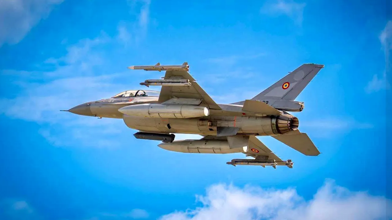 MApN, primele detalii după doborârea unei drone în spațiul aerian național: „O aeronavă F-16 a angajat ținta aeriană cu o rachetă și a doborât-o”