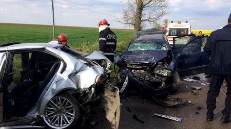 Accident grav în Teleorman. Cinci persoane au ajuns la spital