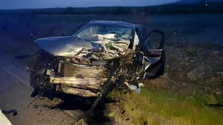 Doi copii morți în accident, după ce un șofer a intrat pe contrasens în județul Cluj