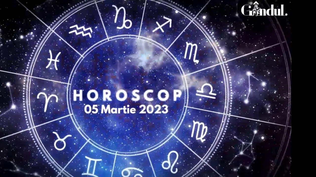 VIDEO | Horoscop duminică, 5 martie 2023. Deși te simți destul de energic, încearcă să nu te suprasoliciți astăzi