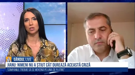 GÂNDUL LIVE. Jianu, CNIPMMR: Am avut și măsuri bune, dar și unele care nu au funcționat. IMM-iștii, eroii acestor zile