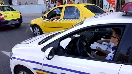 RAZIE de amploare la taximetriștii de pe lângă ȘASE AEROPORTURI din țară. Polițiștii combat TAXIMETRIA ILEGALĂ