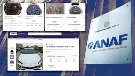 ANAF a scos la licitație un Lamborghini. Prețul de pornire este un chilipir