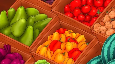 TEST IQ | Doar unul din cinci oameni găsește morcovii din această imagine în mai puțin de 8 secunde