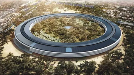 Apple face progrese în construcția sediului 