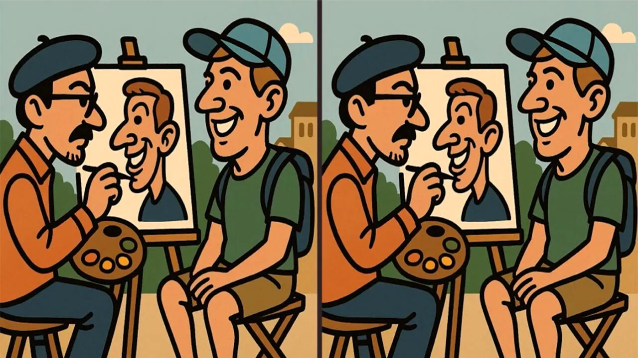 Test de perspicacitate | Aceste două imagini par identice, dar nu sunt. Găsiți 3 diferențe în jumătate de minut