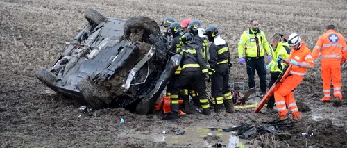 Patru români au murit într-un accident rutier produs în Italia