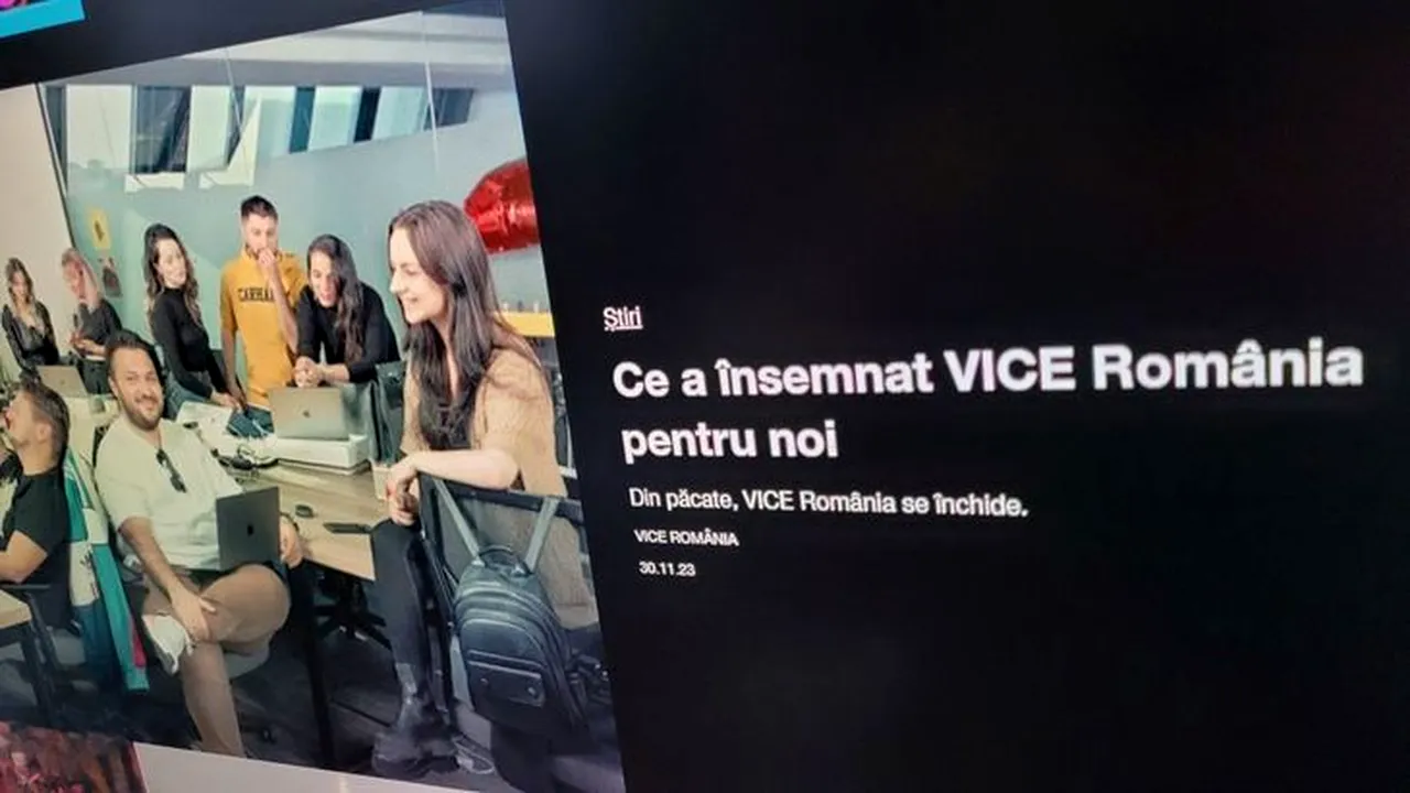 Redacția Vice România se ÎNCHIDE, fiind concediați deja 10 angajaţi: „Motivele sunt obiective, n-au depins de noi sau de rezultatele noastre”