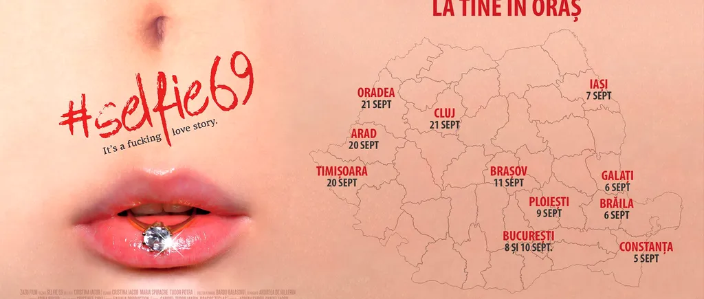 #Selfie69 cucerește România: 25.000 de spectatori au văzut filmul în weekend 