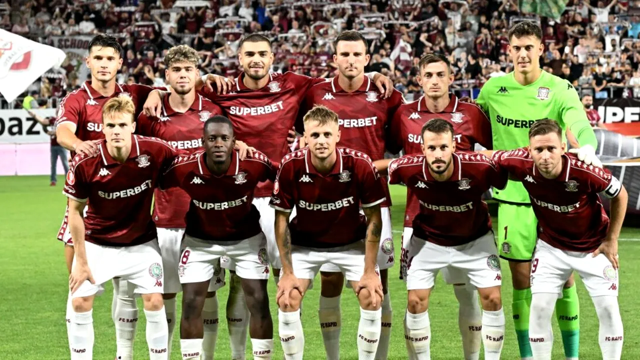 Rapid, noul lider din Superliga. Adversarii acuză ARBITRAJUL. „Dacă așa se calibrează liniile în Giulești”