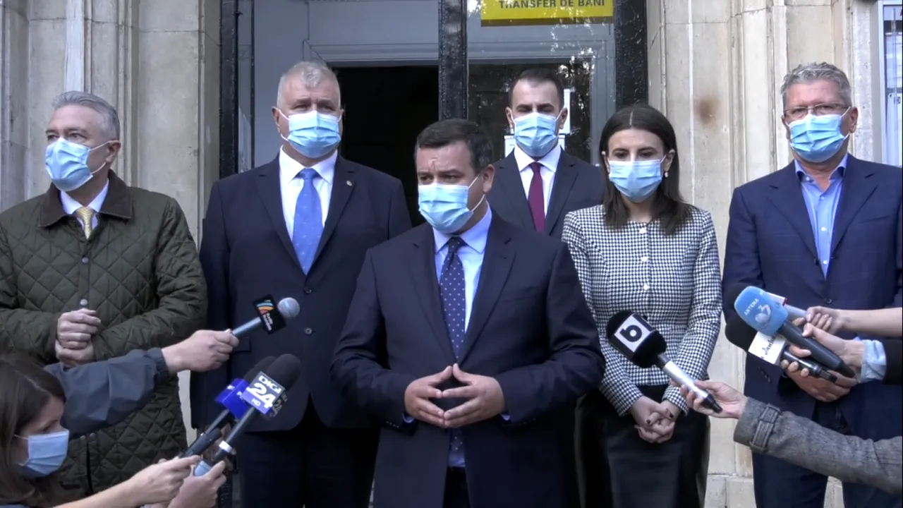 Eugen Tomac deschide lista candidaților PMP pe Bucureşti la Camera Deputaţilor / La senat, primul pe listă este Cristian Diaconescu - VIDEO