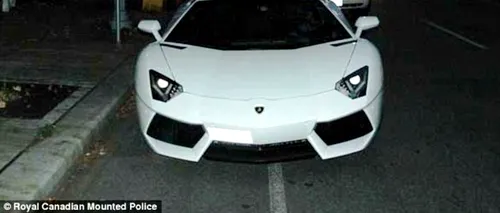 Conducea un Lamborghini de aproape jumătate de milion de dolari, dar nu a putut plăti o amendă de 500 de dolari