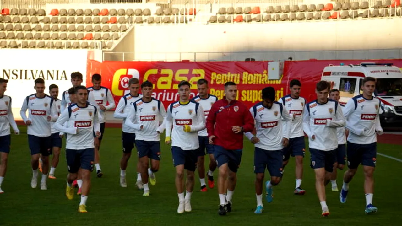 România - Finlanda se JOACĂ azi la Sibiu! Naționala de tineret e antrenată de Daniel Pancu și vine după o victorie cu 4-1 contra Armeniei