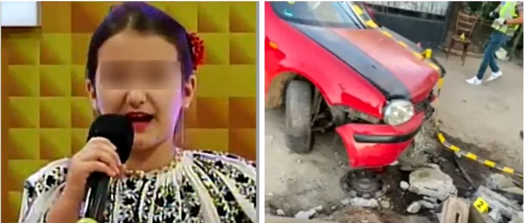 VIDEO| Iasmina și străbunica ei au fost omorâte pe loc, în fața porții, de o șoferiță începătoare. Copila era interpretă de muzică populară
