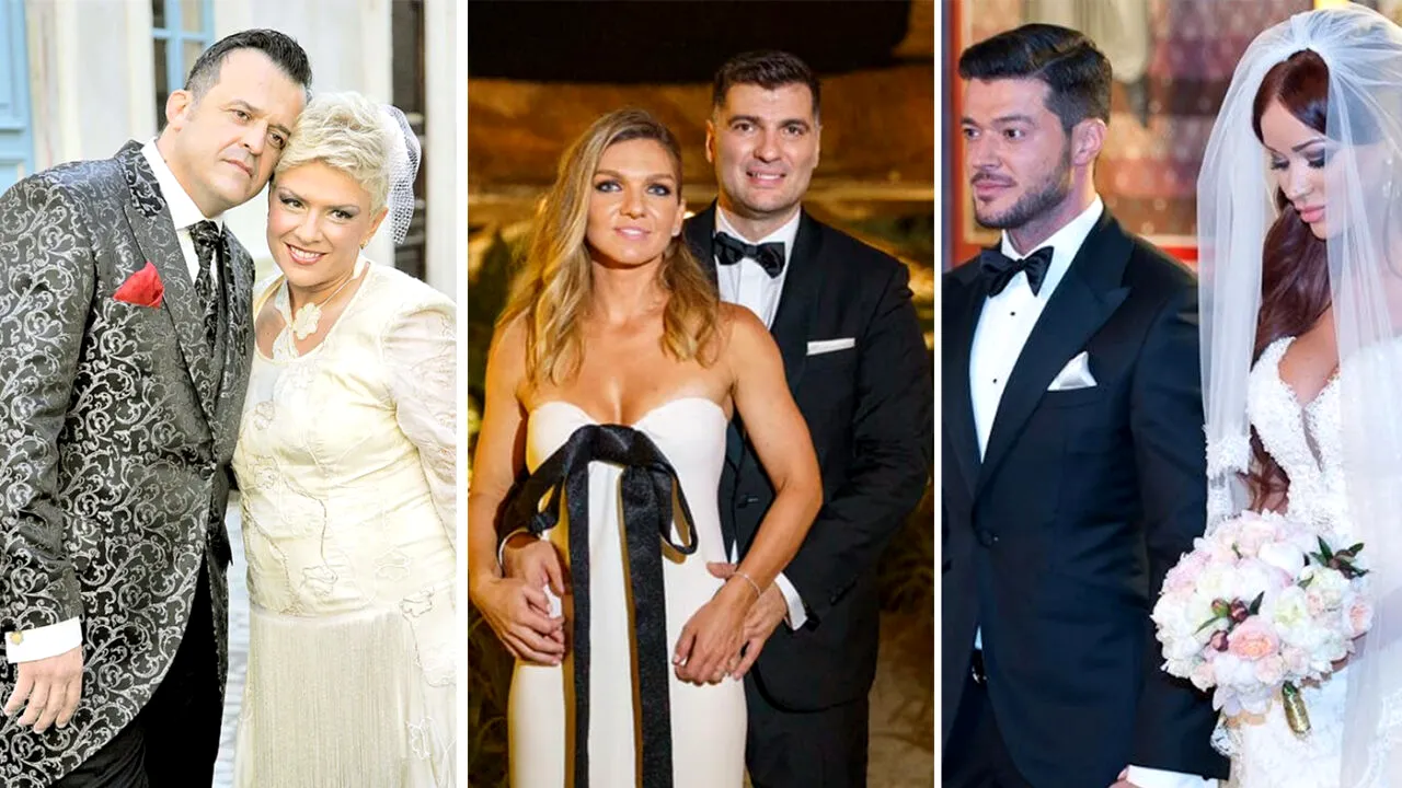 TOP 10 - Celebritățile din România cu cele mai scurte căsnicii. 