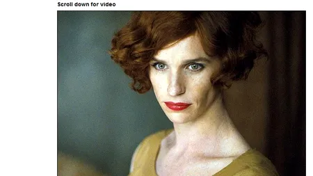 După ce a câștigat Oscarul pentru cel mai bun actor în rol principal, Eddie Redmayne vizează „categoria feminină