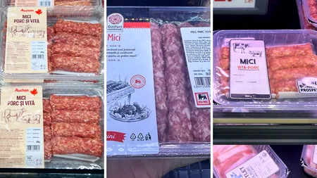 Cât costă micii în Auchan, Mega Image și LIDL România, de 1 mai. Care sunt cei mai ieftini