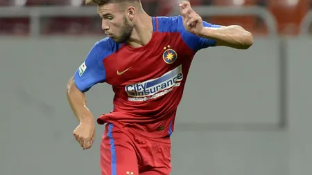 Acuzat că și-a bătut iubita, fotbalistul Tudorie a primit o sancțiune și de la Steaua