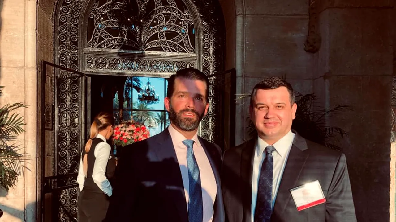 Doi dintr-o LOVITURĂ. Tomac, de vorbă cu Donald Trump Jr., fiul liderului de la Casa Albă