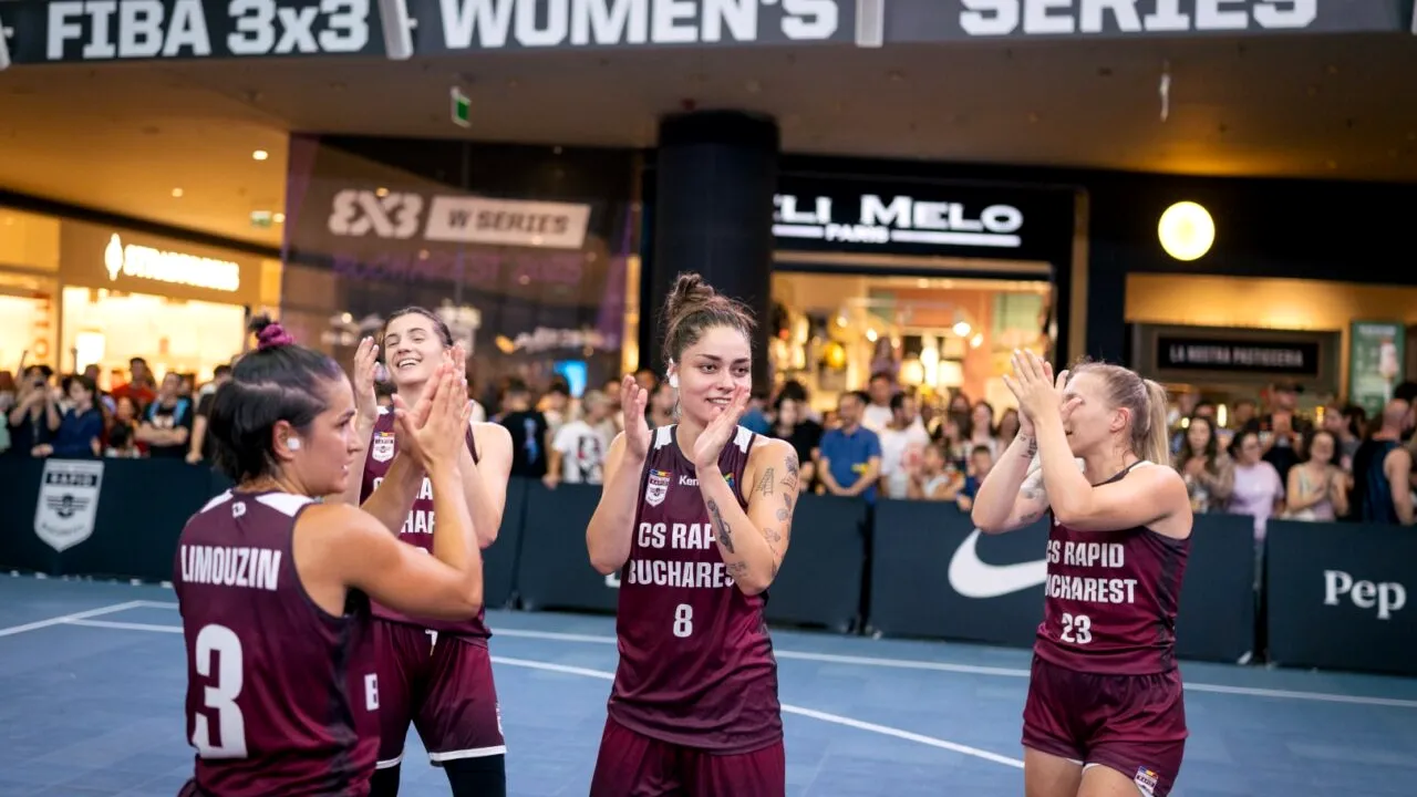 O finală și o semifinală pentru echipele românești într-un super show de BASCHET 3x3