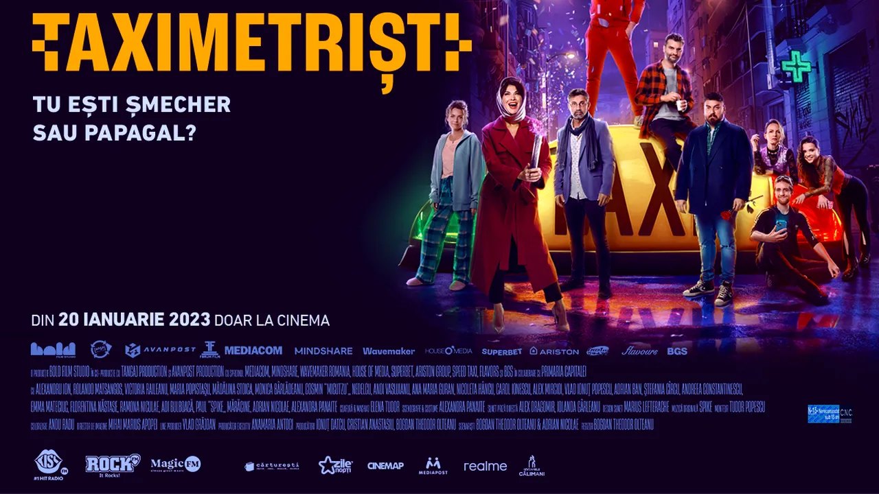 Posterul și trailerul oficial al filmului„Taximetriști”, regizat de Bogdan Theodor Olteanu, au fost lansate | Video