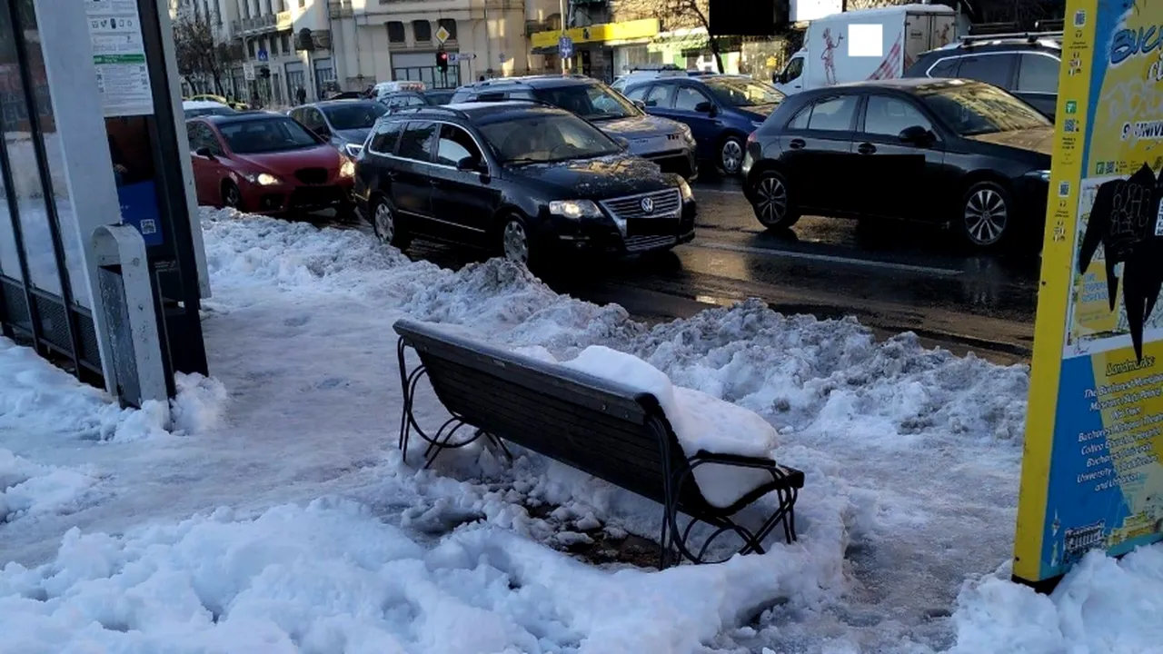 Nemulțumit de cum s-a deszăpezit strada lui, un bărbat din Ilfov a amenințat muncitorii cu un pistol