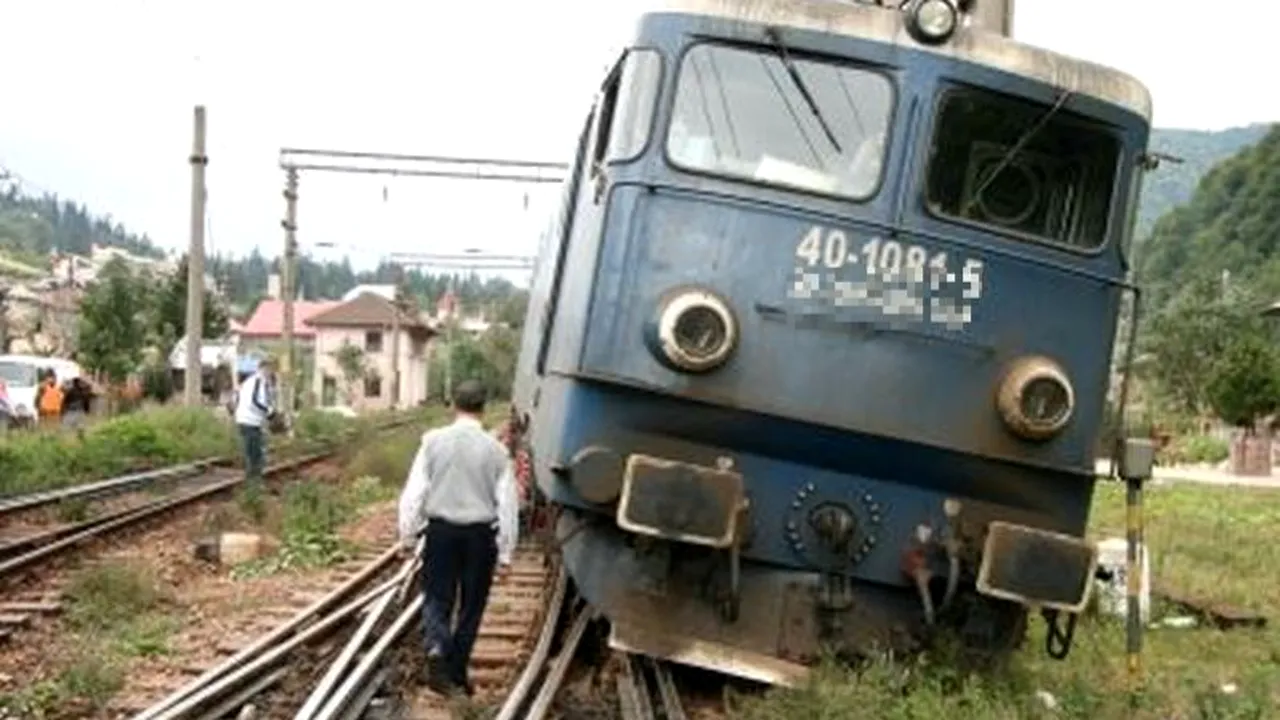 TREN de marfă DERAIAT în județul Brașov