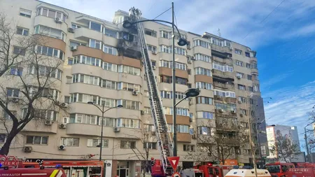 UPDATE: VIDEO | Incendiu în zona Dorobanți din București. Pompierii intervin de urgență